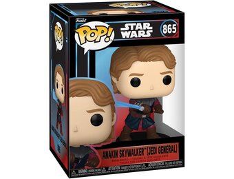 Pop Star Wars: Anakin Skywalker (Jedi General) - Funko Pop #865