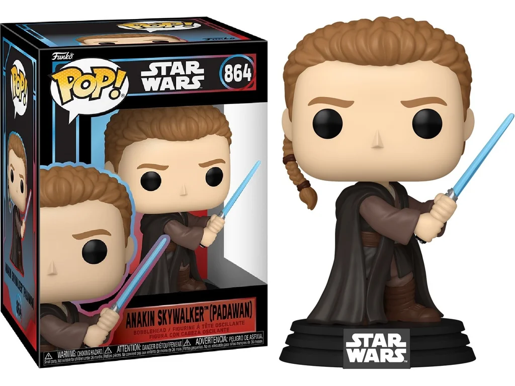 Pop Star Wars: Anakin Skywalker (Padawan) - Funko Pop #864