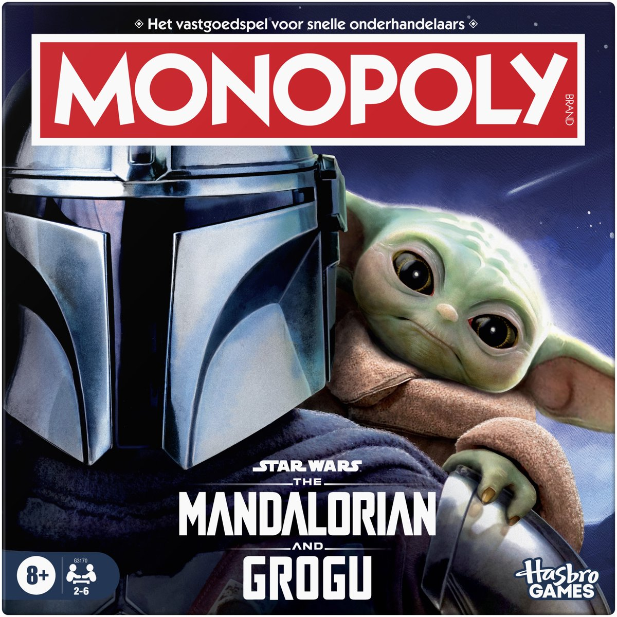 Monopoly: Star Wars - The Mandalorian & Grogu Edition (Engelstalig)