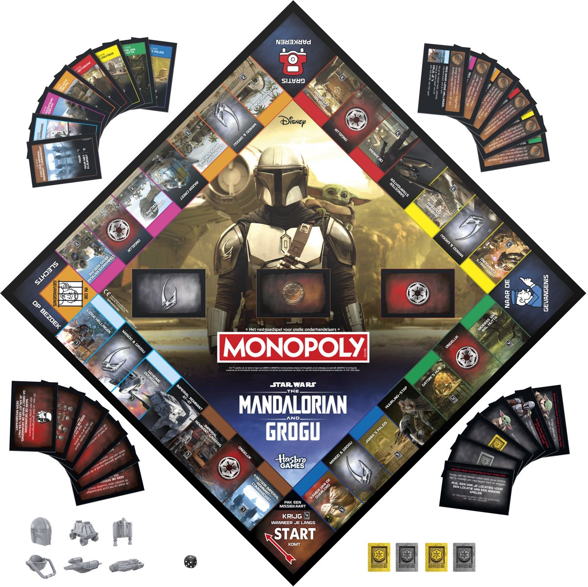 Monopoly: Star Wars - The Mandalorian & Grogu Edition (Engelstalig)