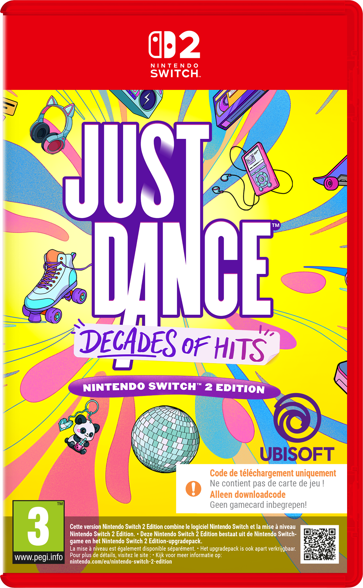 Just Dance - Decades of Hits (Code in a Box) - Nintendo Switch 2