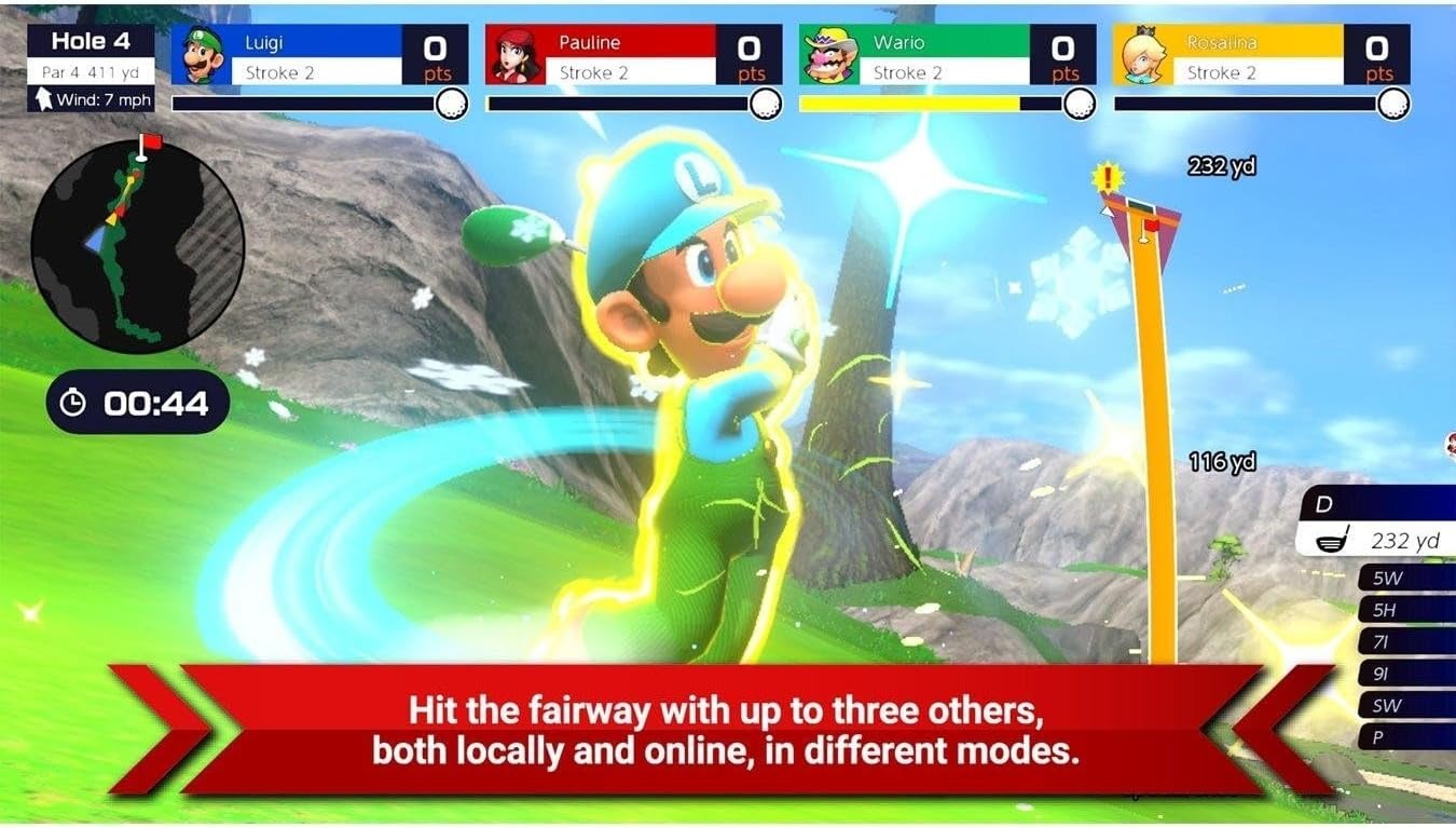 Mario Golf: Super Rush - Nintendo Switch