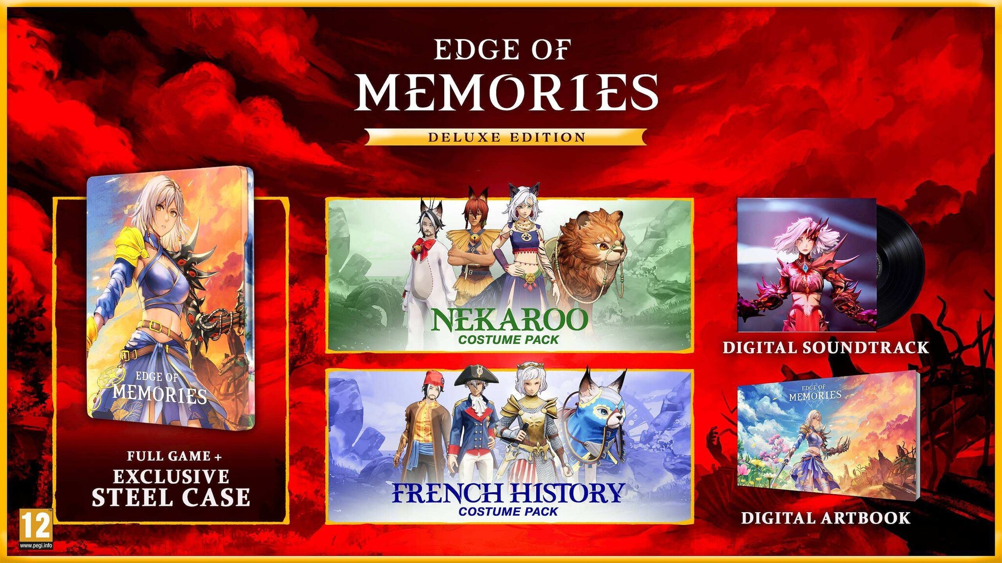 Edge of Memories - Deluxe Edition + Pre-Order Bonus - PS5