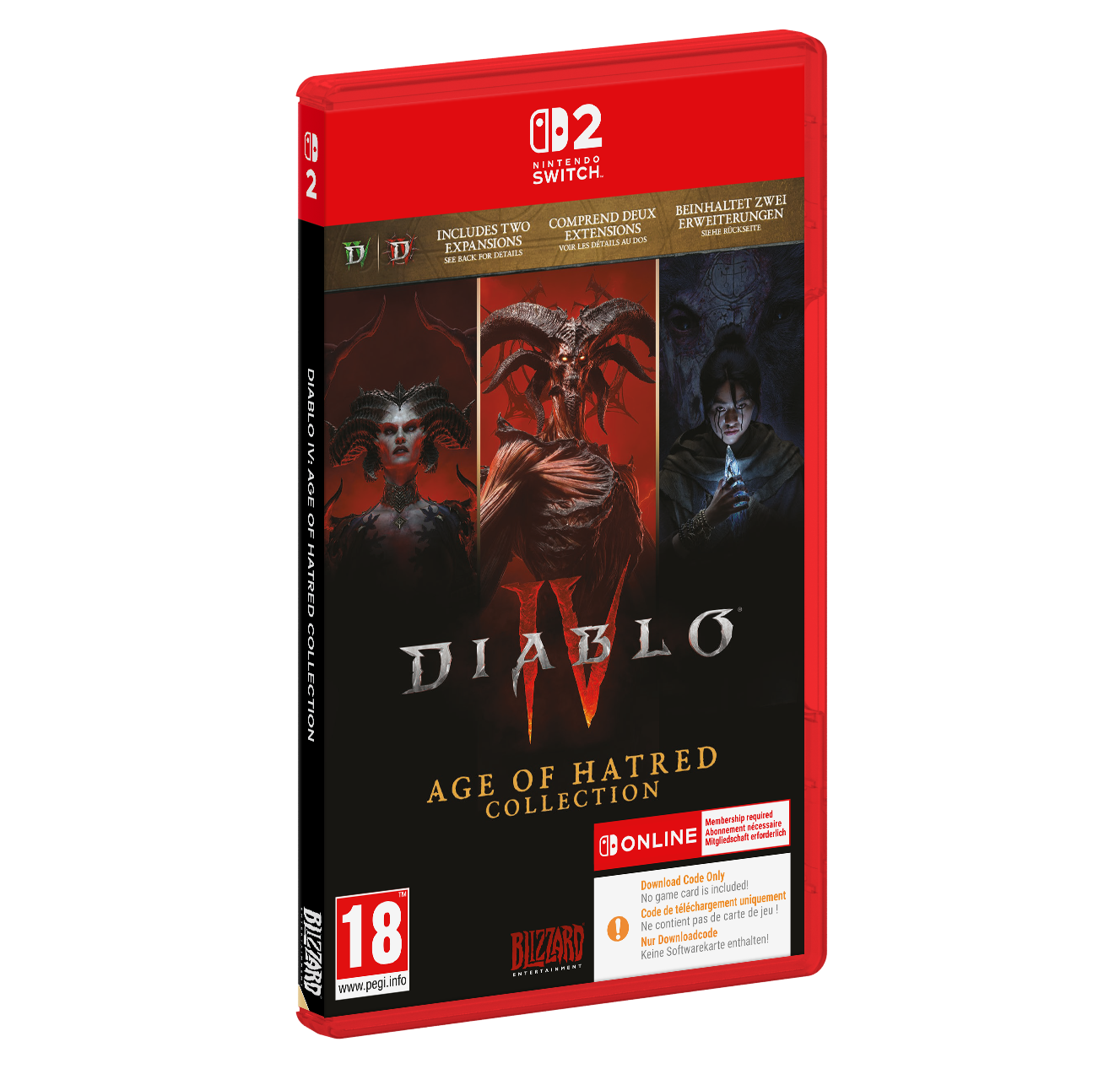 Diablo IV Age of Hatred Collection - Nintendo Switch 2q