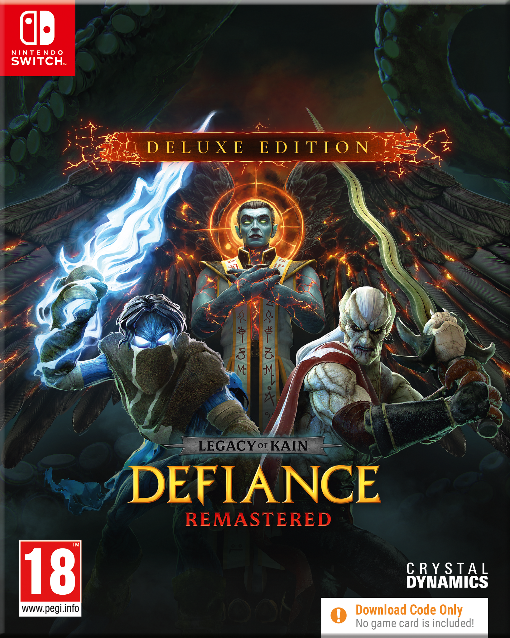 Legacy of Kain - Defiance Remastered - Deluxe Edition (Code in a Box) - Nintendo Switch
