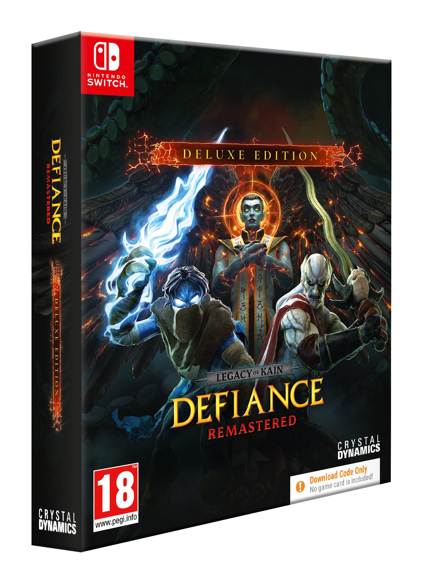 Legacy of Kain - Defiance Remastered - Deluxe Edition (Code in a Box) - Nintendo Switch