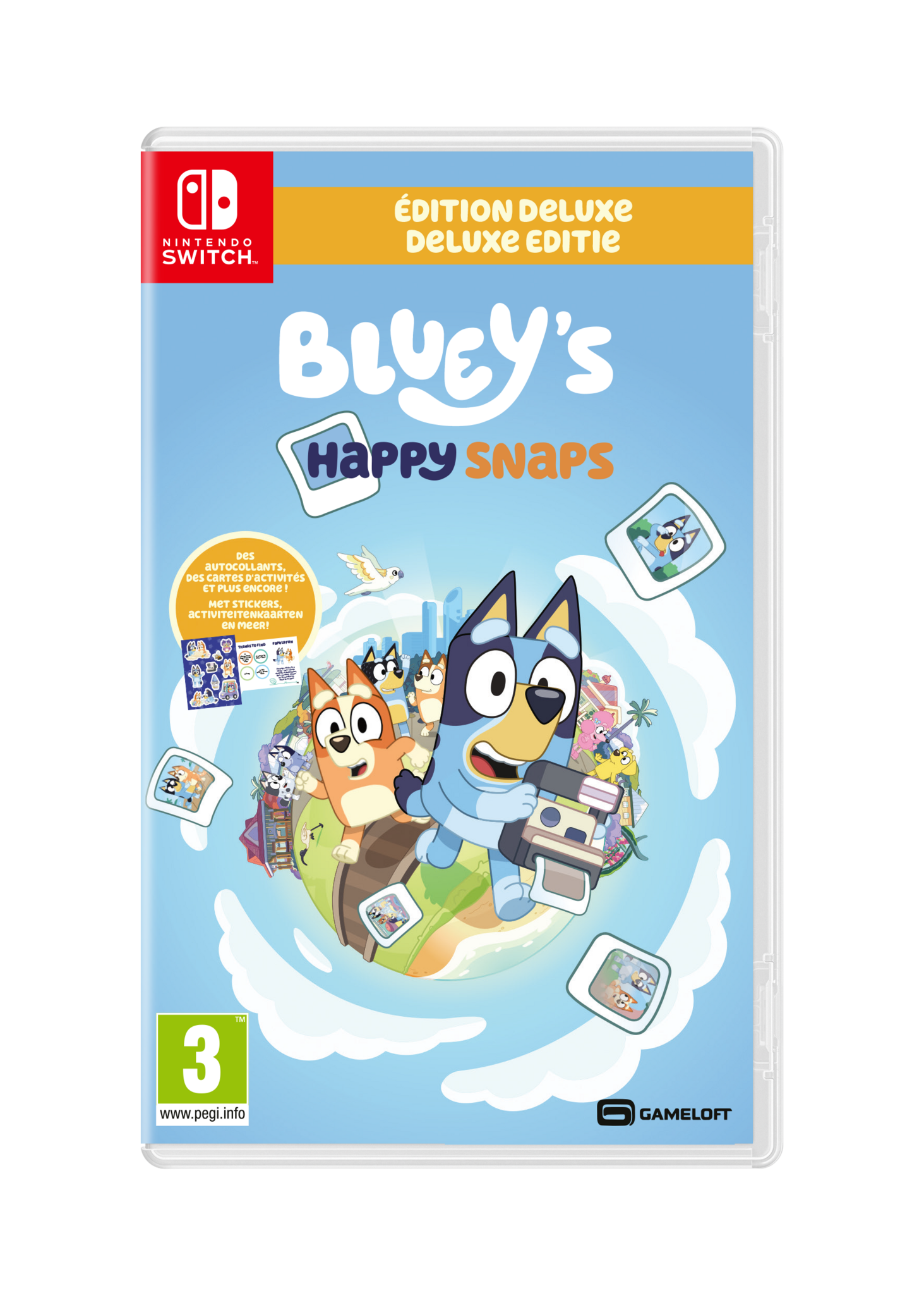 Bluey's Happy Snaps - Day One Deluxe Edition - Nintendo Switch