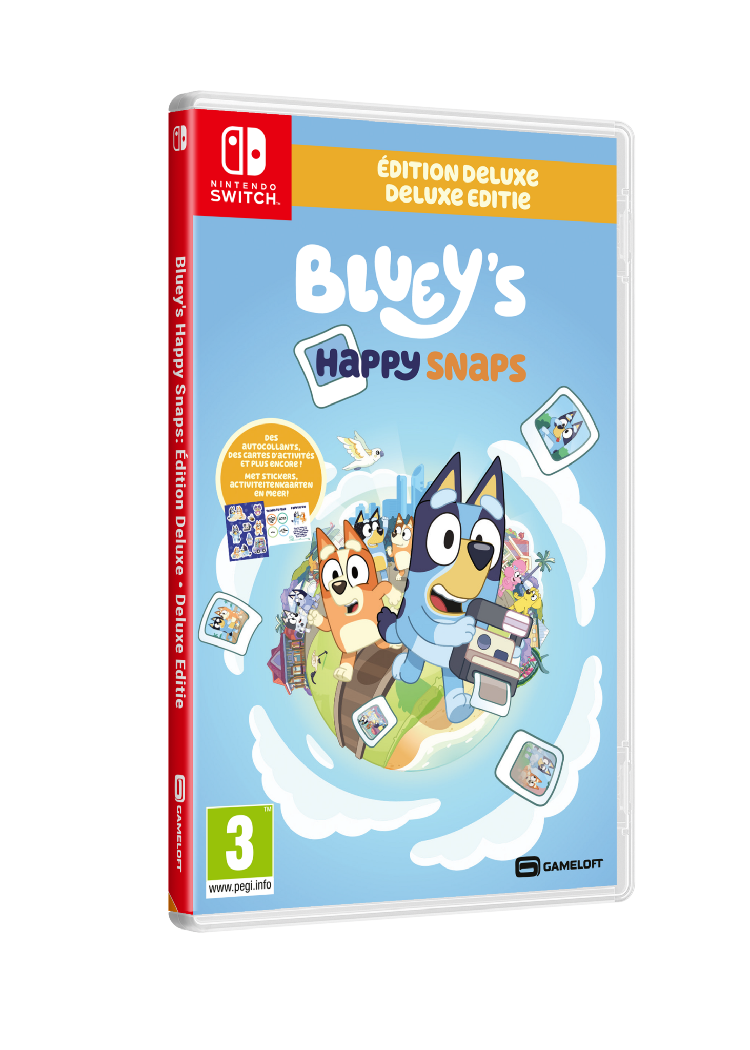 Bluey's Happy Snaps - Day One Deluxe Edition - Nintendo Switch
