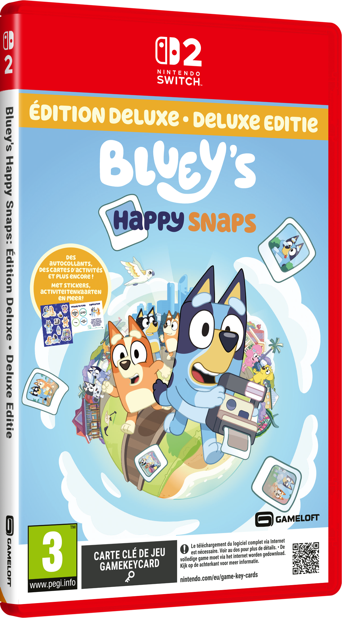Bluey's Happy Snaps - Day One Deluxe Edition - Nintendo Switch 2