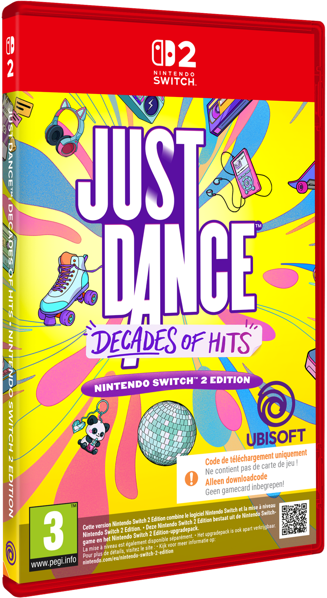 Just Dance - Decades of Hits (Code in a Box) - Nintendo Switch 2