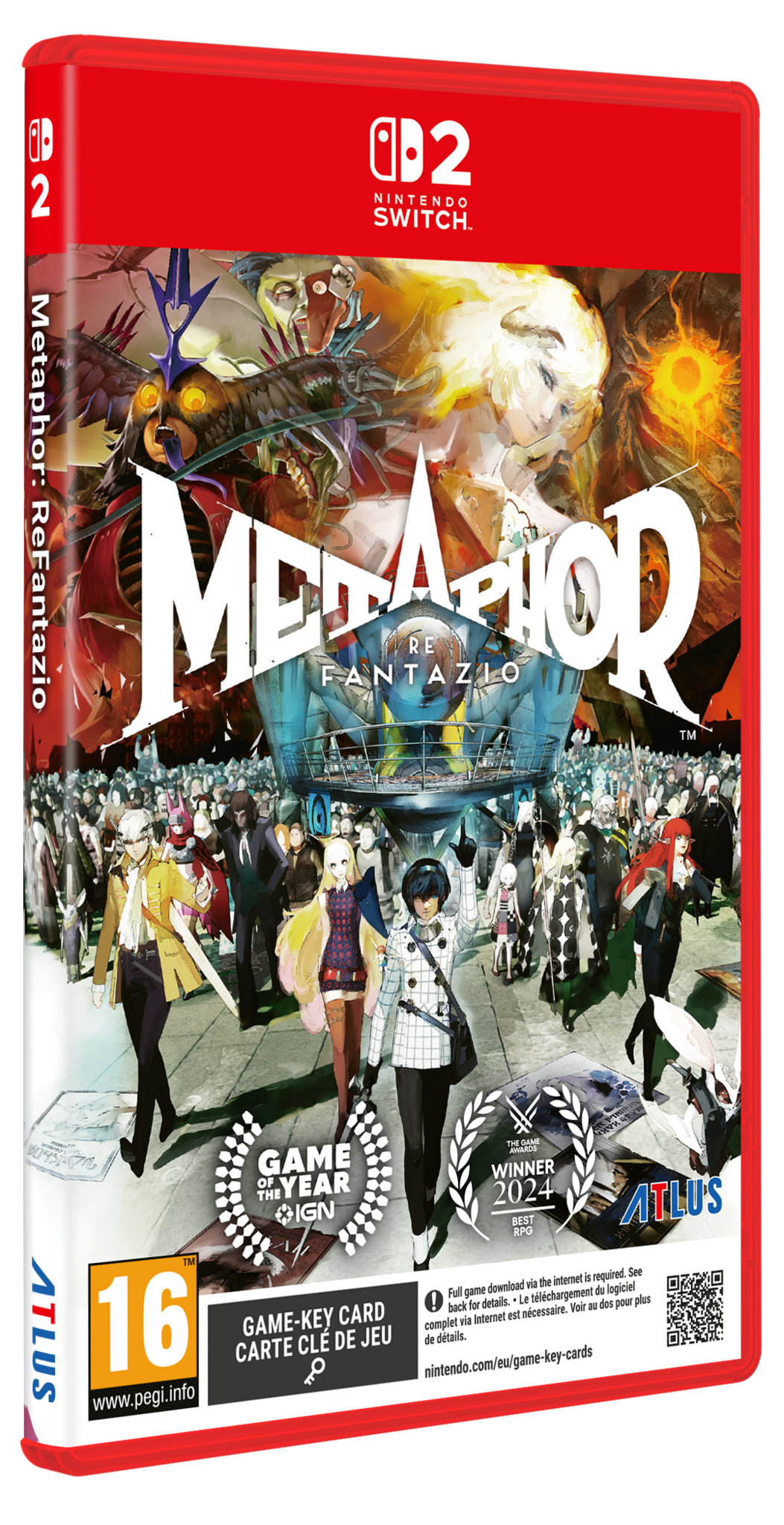 Metaphor: ReFantazio - SteelBook Edition + Pre-Order Bonus - Nintendo Switch 2