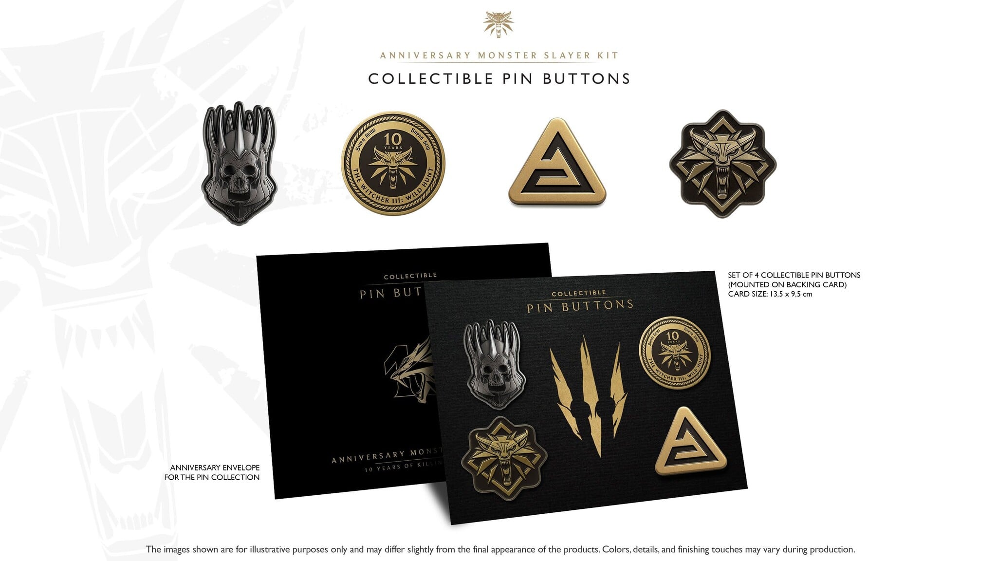 The Witcher 3: Wild Hunt Anniversary Monster Slayer Kit - Collector Edition