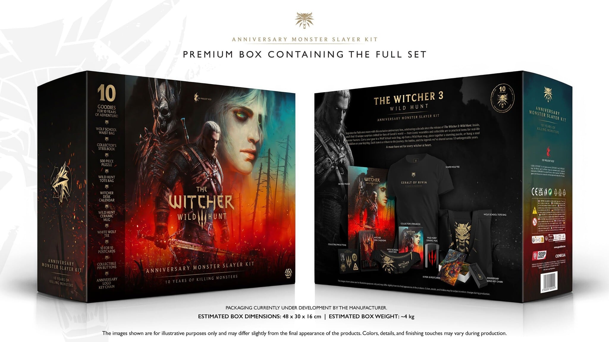 The Witcher 3: Wild Hunt Anniversary Monster Slayer Kit - Collector Edition