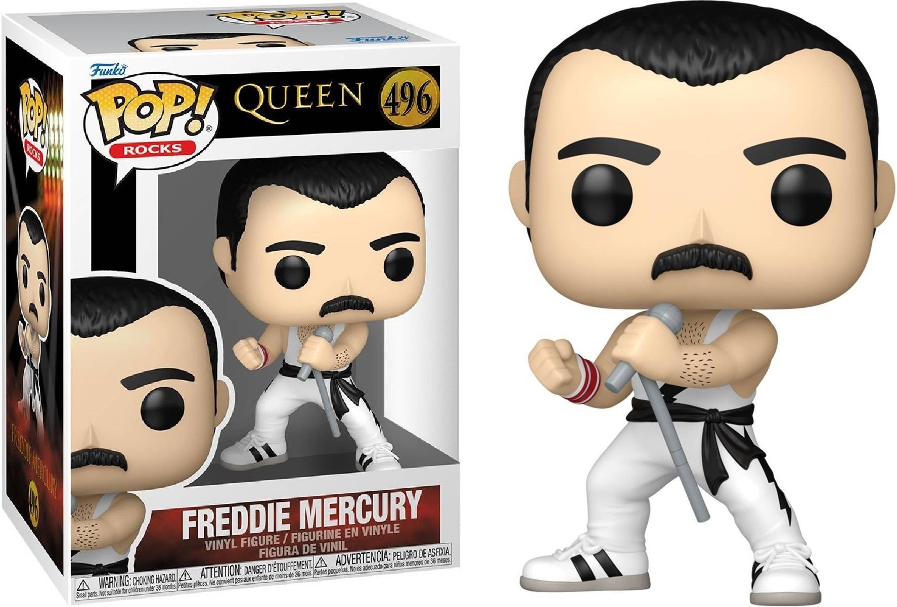 Pop Rocks: Queen - Freddie Mercury - Funko Pop #496