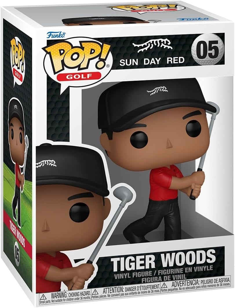 Pop Golf: Sun Day Red - Tiger Woods - Funko Pop #05