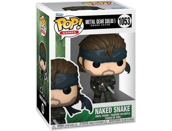 Pop Games: Metal Gear Solid - Naked Snake - Funko Pop #1053
