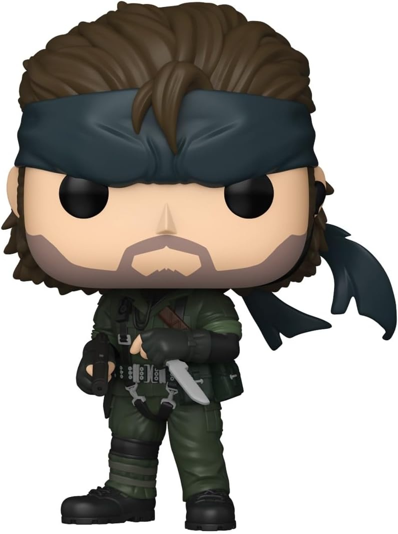 Pop Games: Metal Gear Solid - Naked Snake - Funko Pop #1053