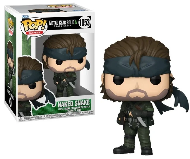 Pop Games: Metal Gear Solid - Naked Snake - Funko Pop #1053