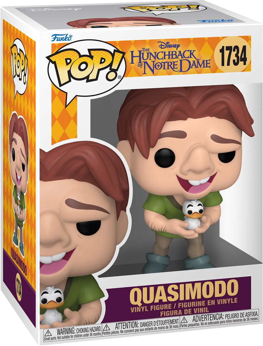 Pop Disney: The Hunchback of Notre Dame - Quasimodo - Funko Pop #1734