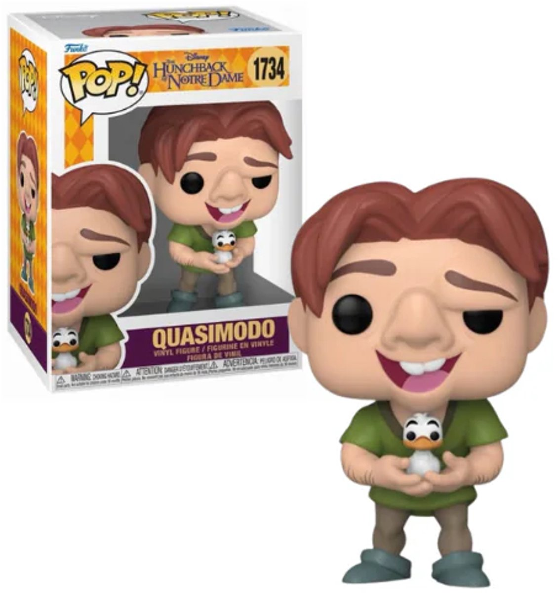 Pop Disney: The Hunchback of Notre Dame - Quasimodo - Funko Pop #1734