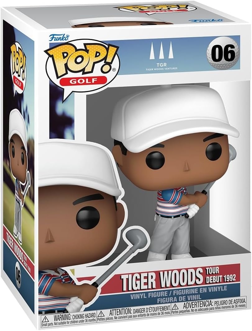 Pop Golf: Tiger Woods - Tour Debut 1992 - Funko Pop #06