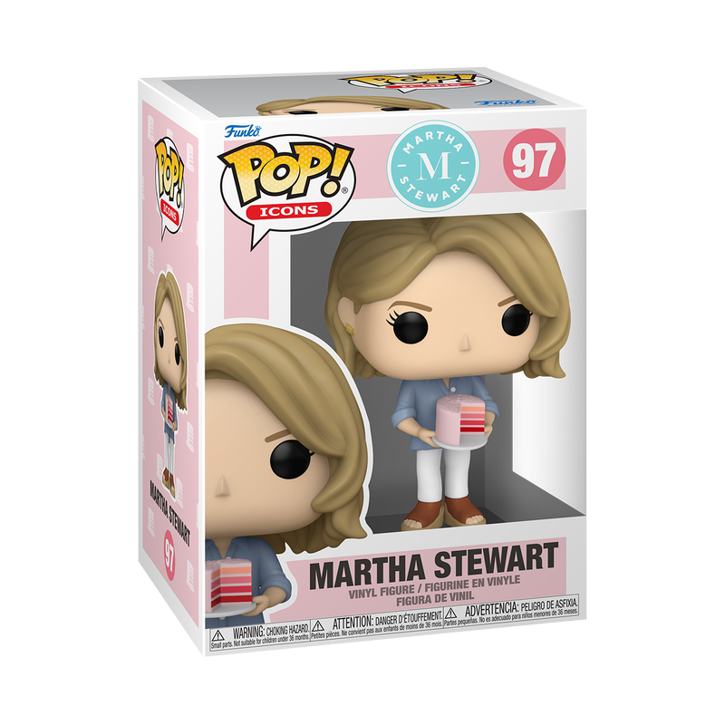 Pop Icons: Martha Stewart (with Cake) Funko Pop #97