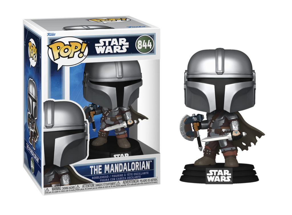 Pop Star Wars: The Mandalorian (Dual Wield) Funko Pop #844