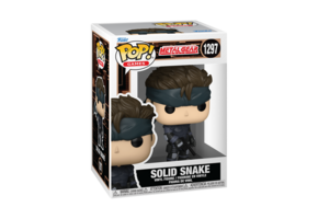 Pop Games: Metal Gear Solid - Solid Snake - Funko Pop #1297