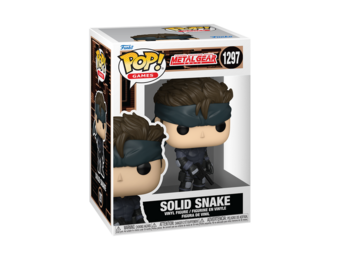 Pop Games: Metal Gear Solid - Solid Snake - Funko Pop #1297