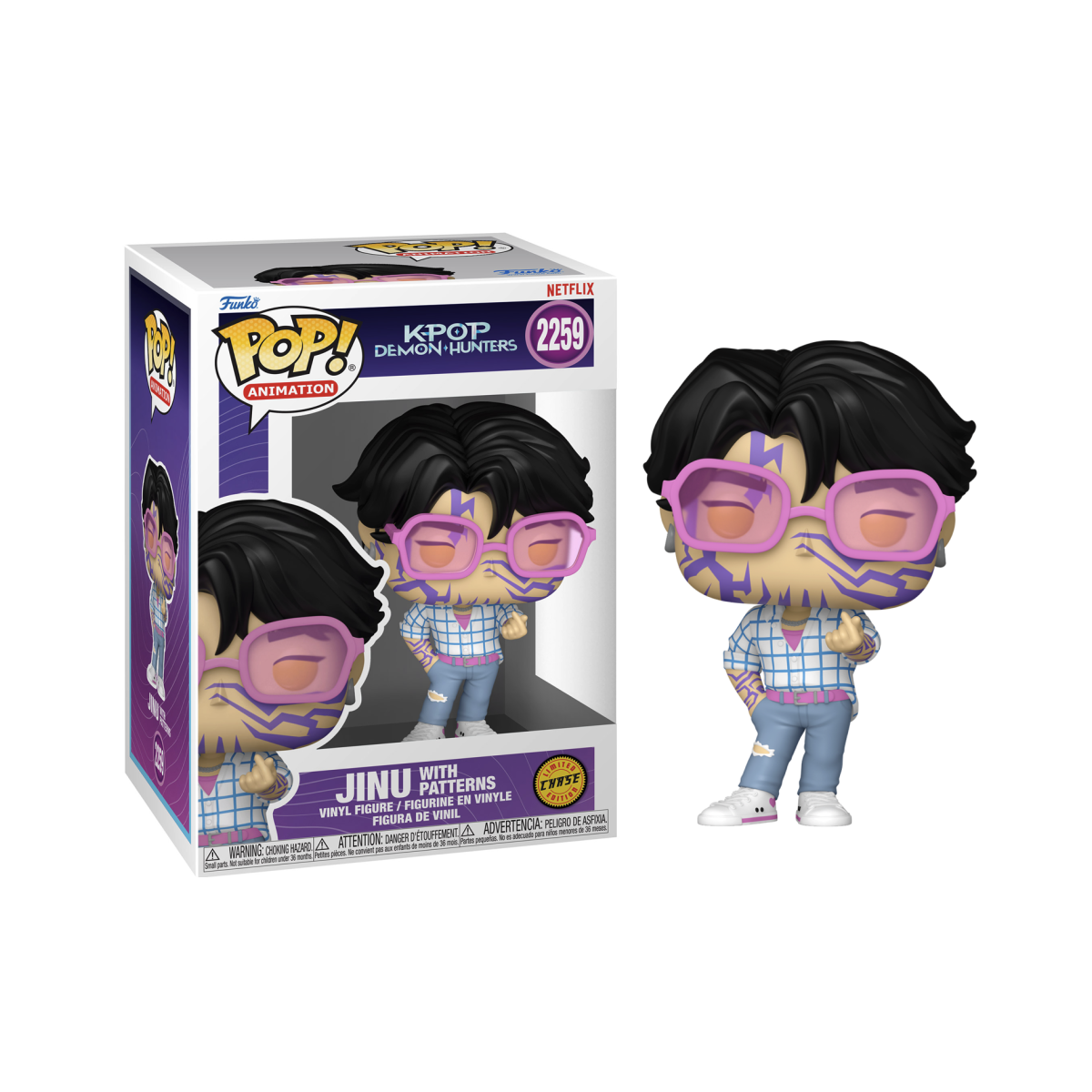 Pop Animation: K-Pop Demon Hunters - Jinu (Chase) Funko Pop #2259