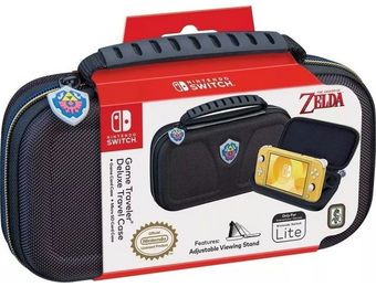 Nintendo Switch Lite Case - Officiële Nintendo Case Deluxe - Opberghoes - Zelda Hyrule