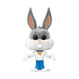 Pop Tees: Looney Tunes - Bugs Bunny as Fred Jones (L)(Flocked) Funko Pop #1239