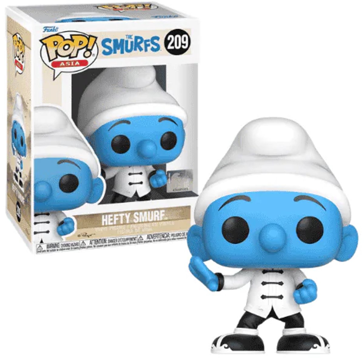 Pop Asia: The Smurfs - Hefty Smurf - Funko Pop #209