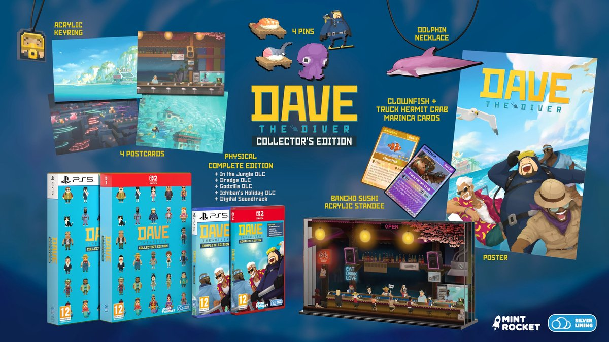 Dave the Diver - Collector's Edition - Nintendo Switch 2