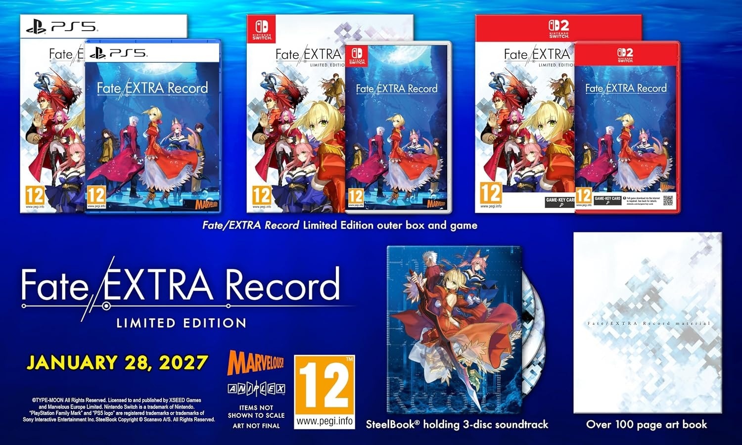 Fate/Extra Record - Limited Edition - PS5
