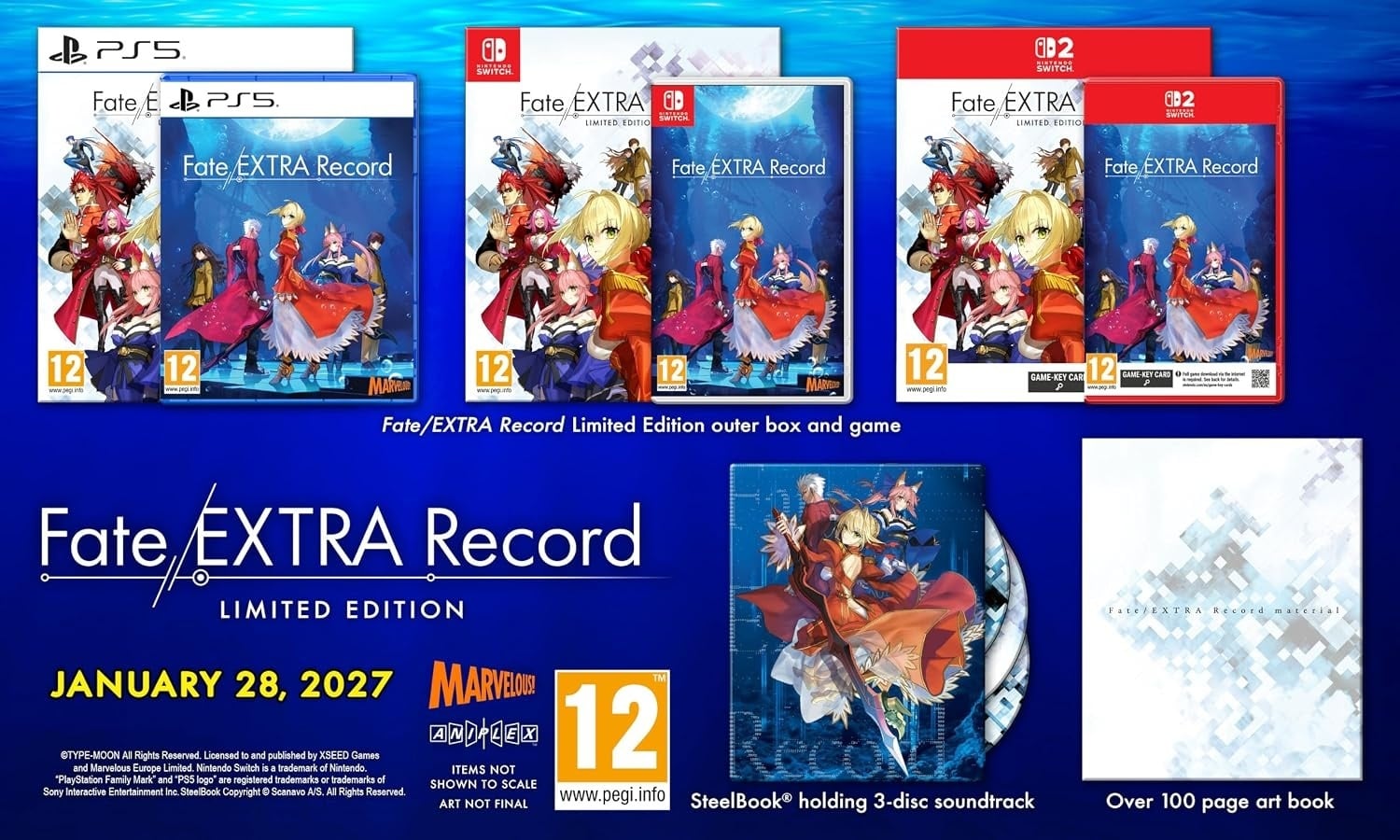 Fate/Extra Record - Limited Edition - Nintendo Switch