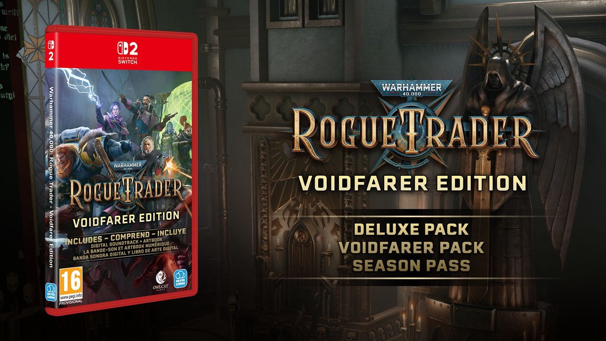 Warhammer 40,000: Rogue Trader - Voidfarer Edition - Nintendo Switch 2