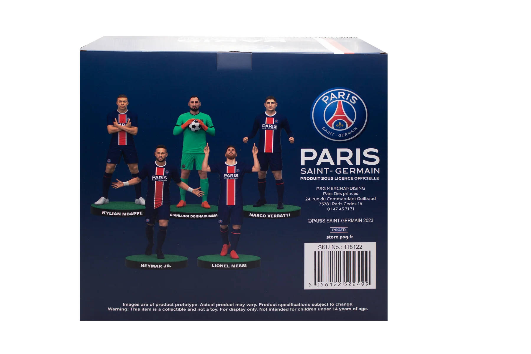 Neymar Jr. - Paris Saint-Germain (PSG) - Official Resin Statue (60cm)