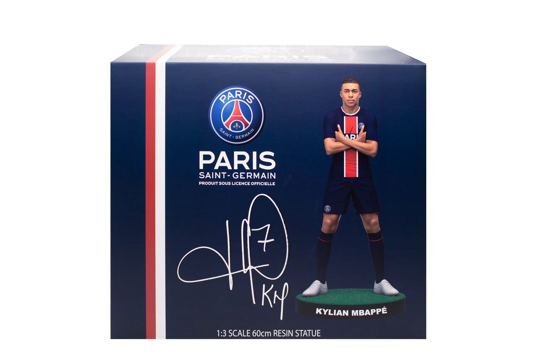 Kylian Mbappé - Paris Saint-Germain (PSG) - Official Resin Statue (60cm)