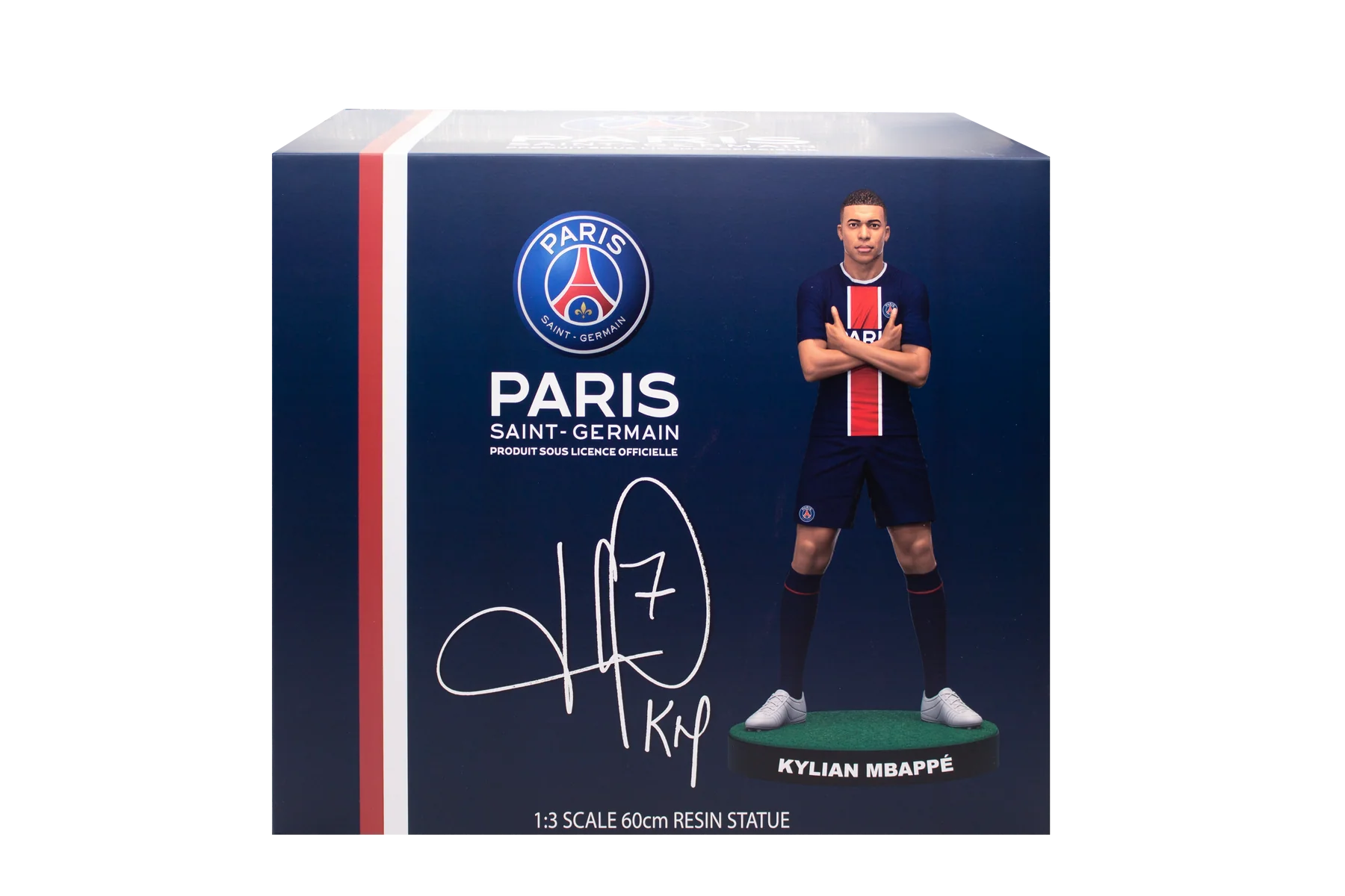 Kylian Mbappé - Paris Saint-Germain (PSG) - Official Resin Statue (60cm)