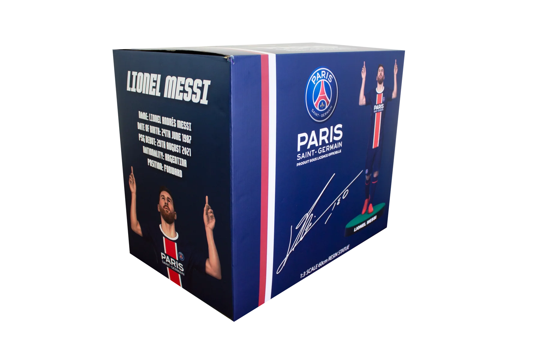 Lionel Messi - Paris Saint-Germain (PSG) - Official Resin Statue (60cm)