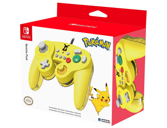 Hori Nintendo Switch Wired Controller - Pikachu - Officially Licensed