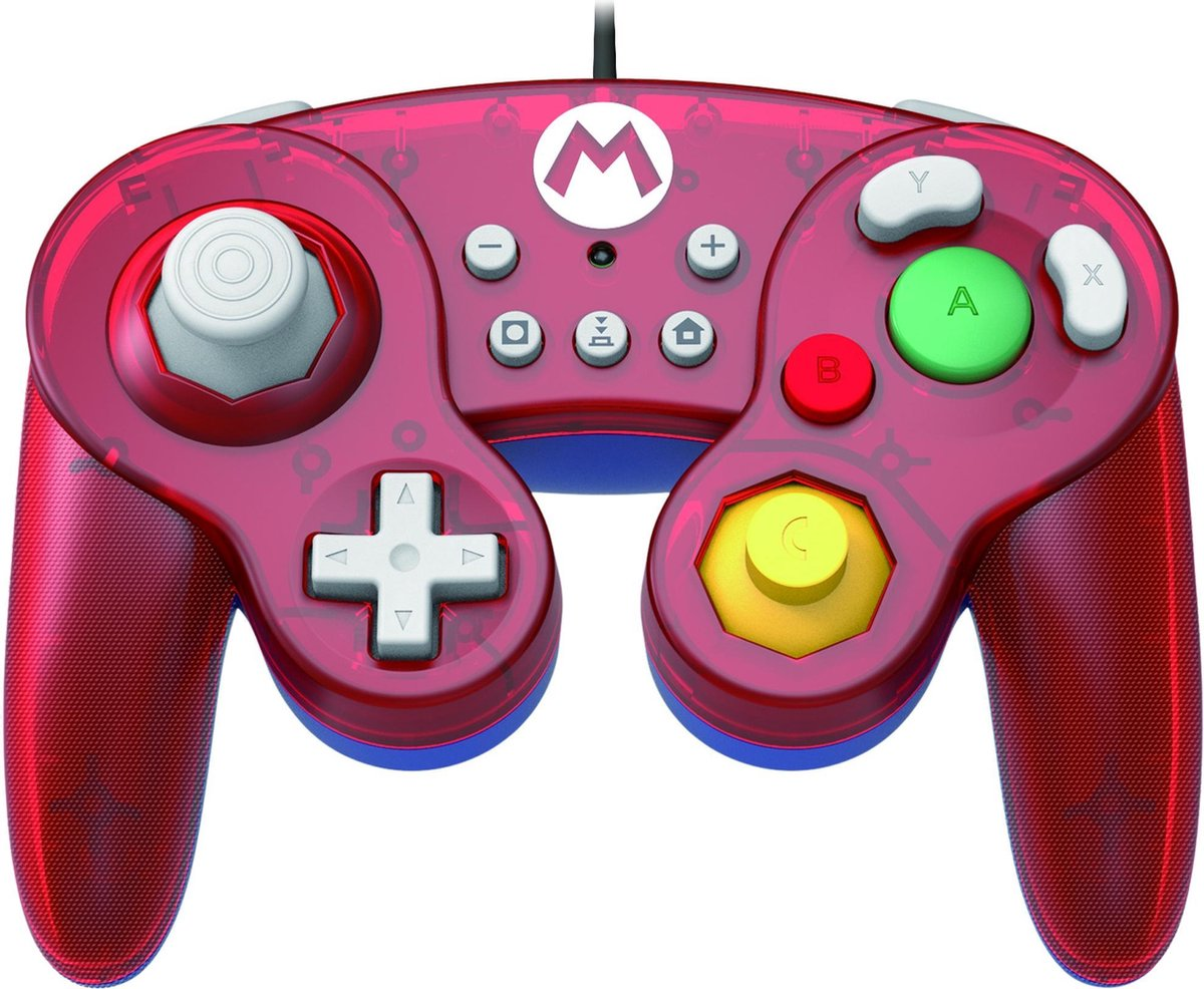 Hori Nintendo Switch Kabelgebundener Controller - Mario - Offiziell Lizenziert