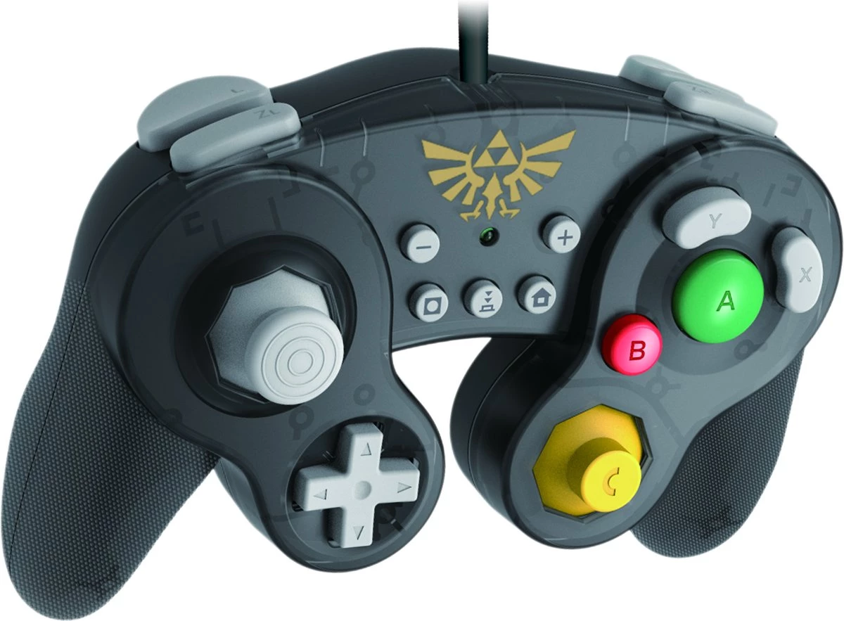 Hori Nintendo Switch Kabelgebundener Controller - Zelda - Offiziell Lizenziert