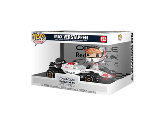 Pop Rides: Oracle Red Bull Racing - Max Verstappen (White) - Funko Pop #152