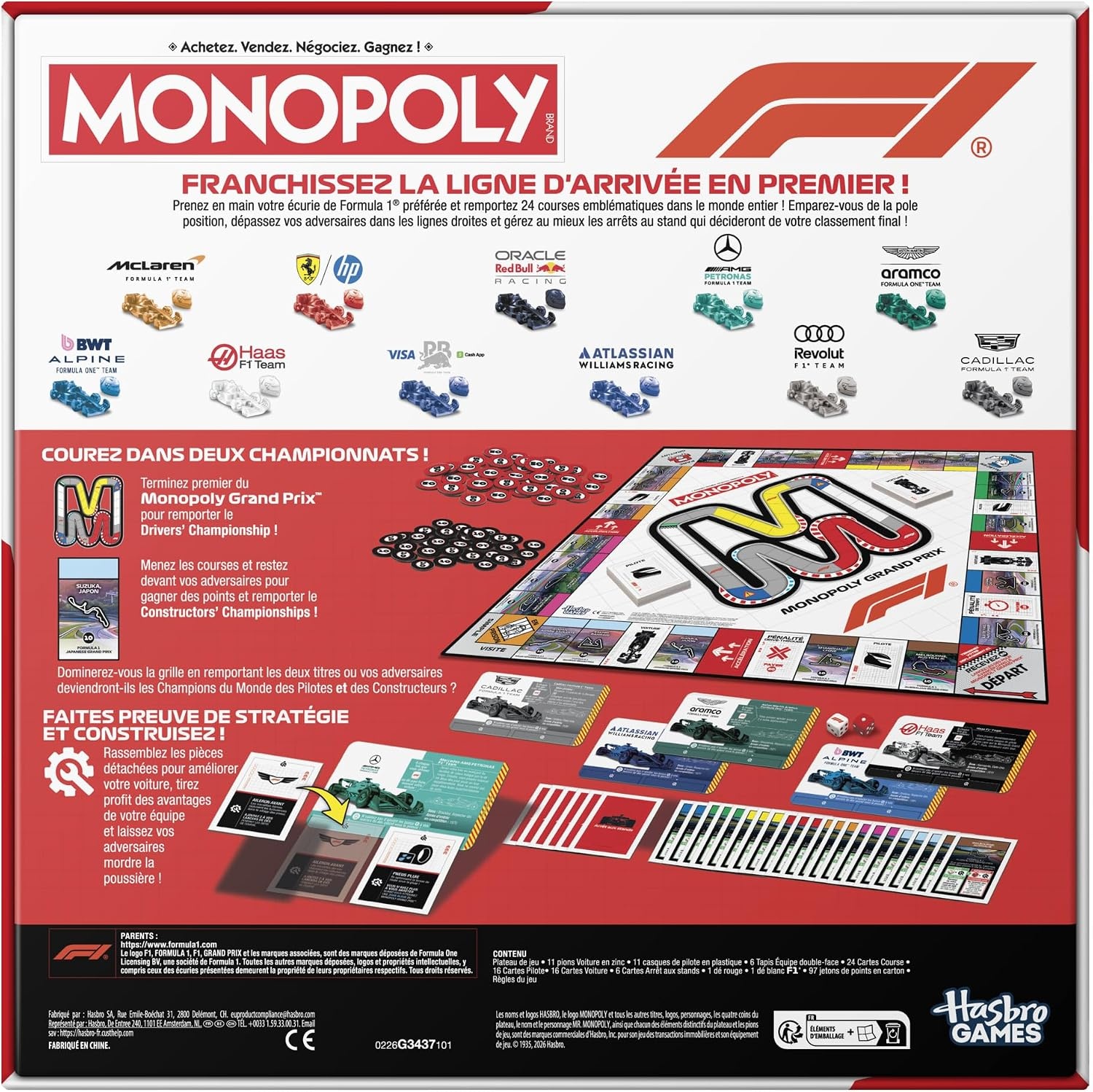 Monopoly - Formula 1 (Englisch)