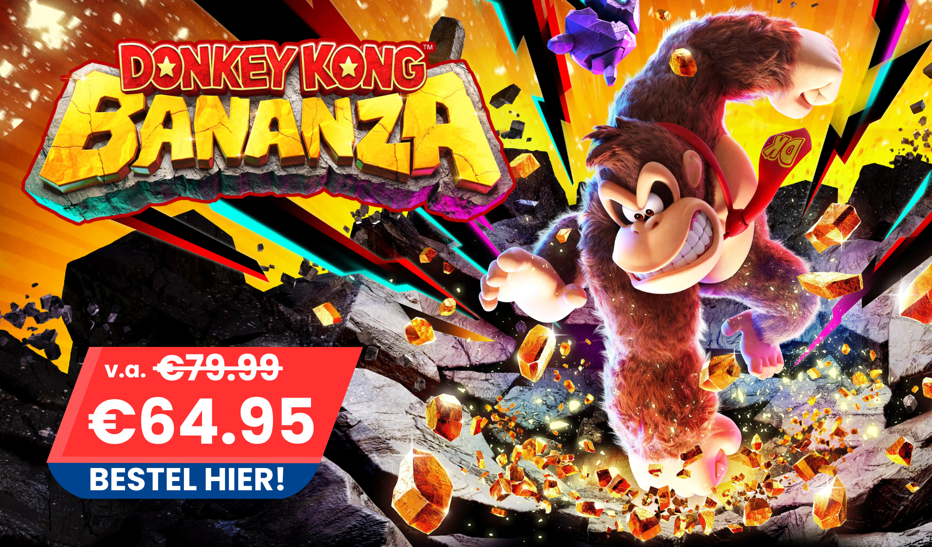 DONKEY KONG BANANZA - NINTENDO SWITCH 2