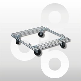 Trolley voor halve metermand prijs op aanvraag