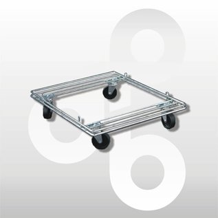 Trolley voor halve metermand prijs op aanvraag