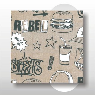 Geschenkpapier Rebel 30 cm 100 mtr